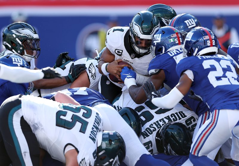 ‘Tush Push’ winners and losers: Is teammate paying for Hurts’ TDs?