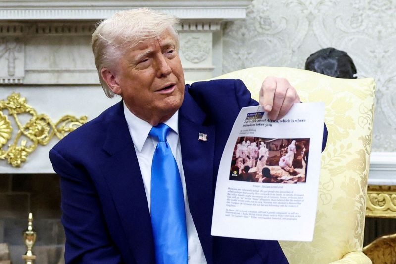 Trump’s image of dead ‘white farmers’ came from Congo, not South Africa
