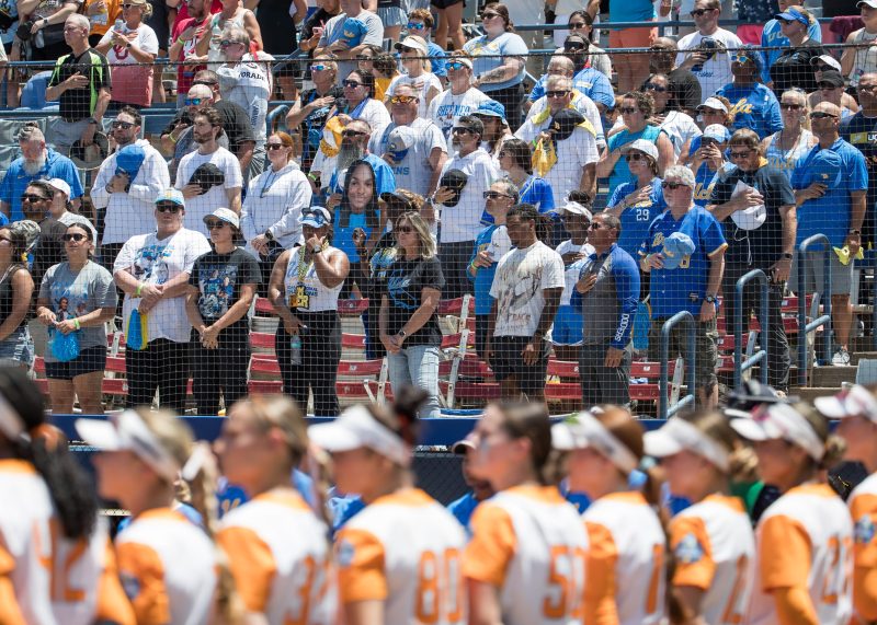 Why did UCLA’s Megan Grant’s home run count in WCWS vs Tennessee?