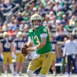 Notre Dame names redshirt freshman starting quarterback