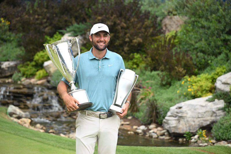 Tour Championship leaderboard, scores as Henley, Scheffler lead