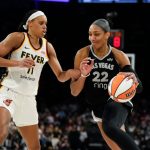 Aces one victory from WNBA Finals after defeating Fever