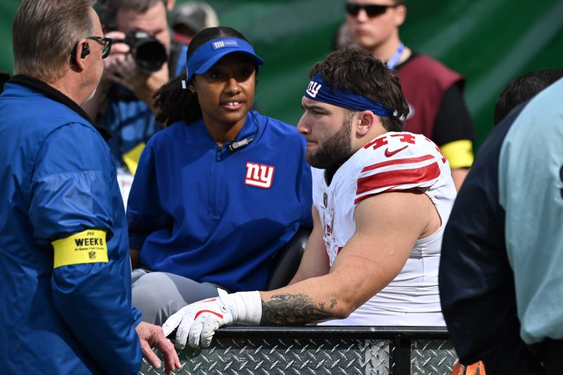 Giants RB thanks ‘city of Philly’ in social media post after surgery