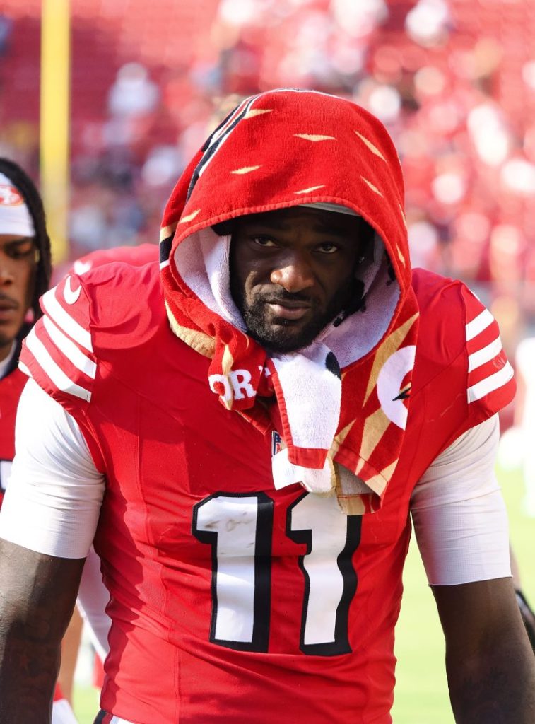 Brandon Aiyuk posts video of himself driving 100+ mph