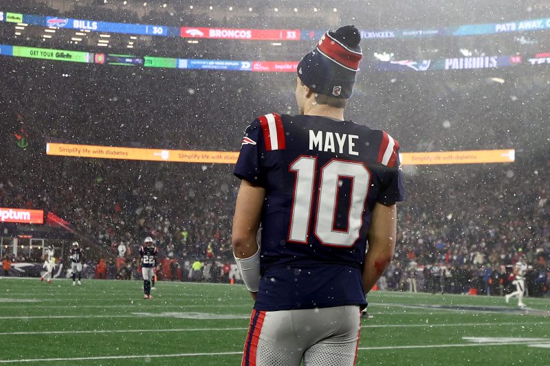 Drake Maye reacts to Bo Nix’s injury: ‘Heartbreaking’