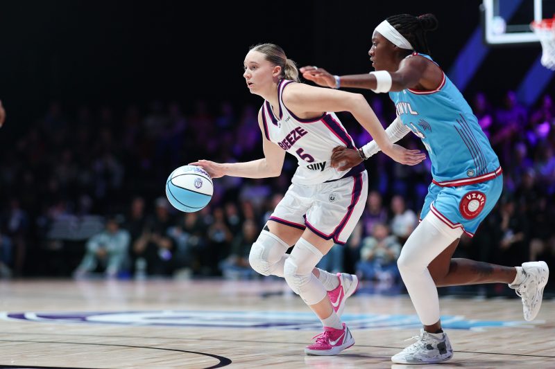 Paige Bueckers wins Unrivaled’s inaugural $50K free-throw challenge