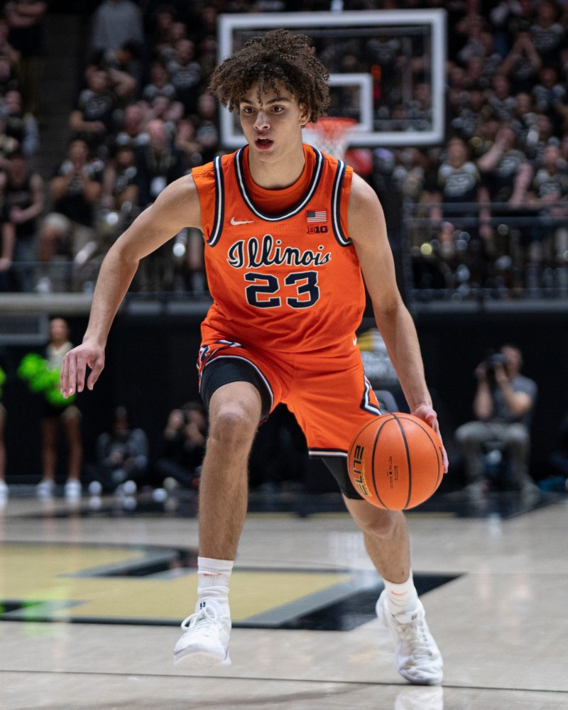 Keaton Wagler points today: How much did Illinois star score vs Purdue?