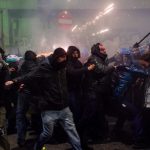 Police use tear gas on protestors near Winter Olympics venues in Milan