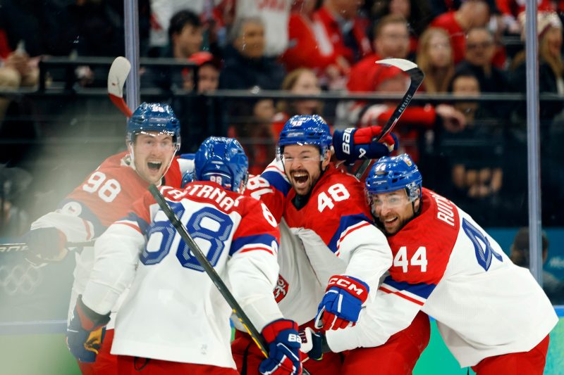 Czechia had too many men on ice during goal against Canada